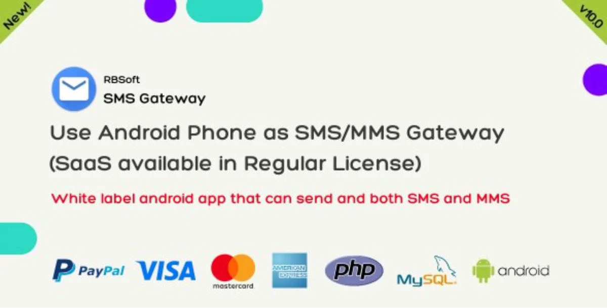 SMS Gateway - Use Your Android Phone as SMS/MMS Gateway